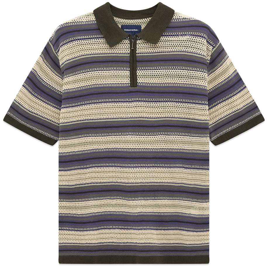 Поло THISISNEVERTHAT STRIPE S/S KNIT POLO в интернет-магазине Peak Conceptwww.peakstore.ru - 1 фото