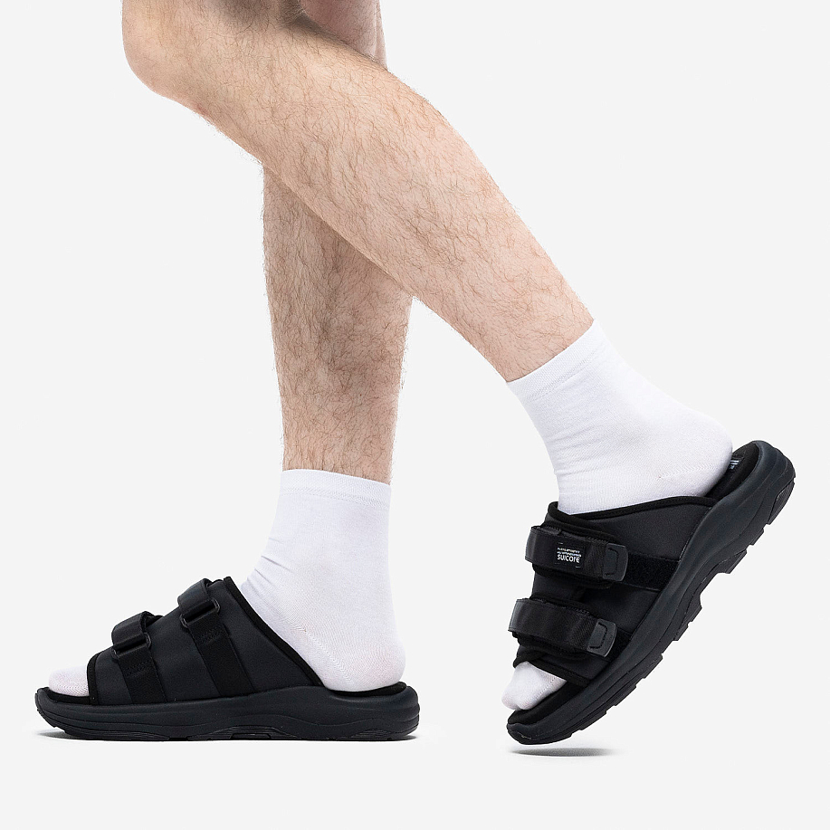 Шлепанцы SUICOKE MOTO-RUN BLACK - 3 фото Шлепанцы SUICOKE MOTO-RUN в интернет магазине Peakwww.peakstore.ru - 3 фото