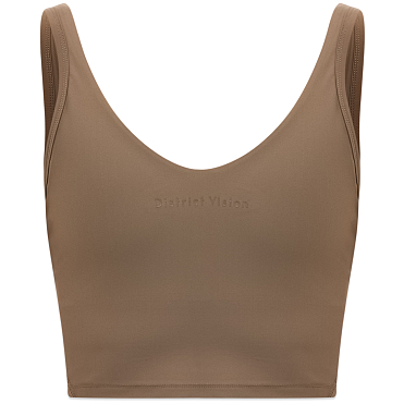 Топ District Vision Cropped Recycled Light Support BRA FW24 