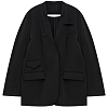 Пиджак NOMA T.D. CUT-OUT TAILORED JACKET BLACK