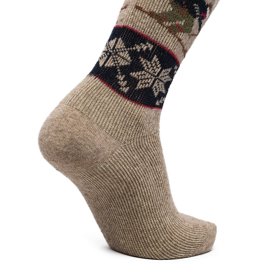 Носки ANONYMOUS ISM WOOL SKI JQ CREW BEIGE - 3 фото Носки ANONYMOUS ISM WOOL SKI JQ CREW в интернет магазине Peakwww.peakstore.ru - 3 фото