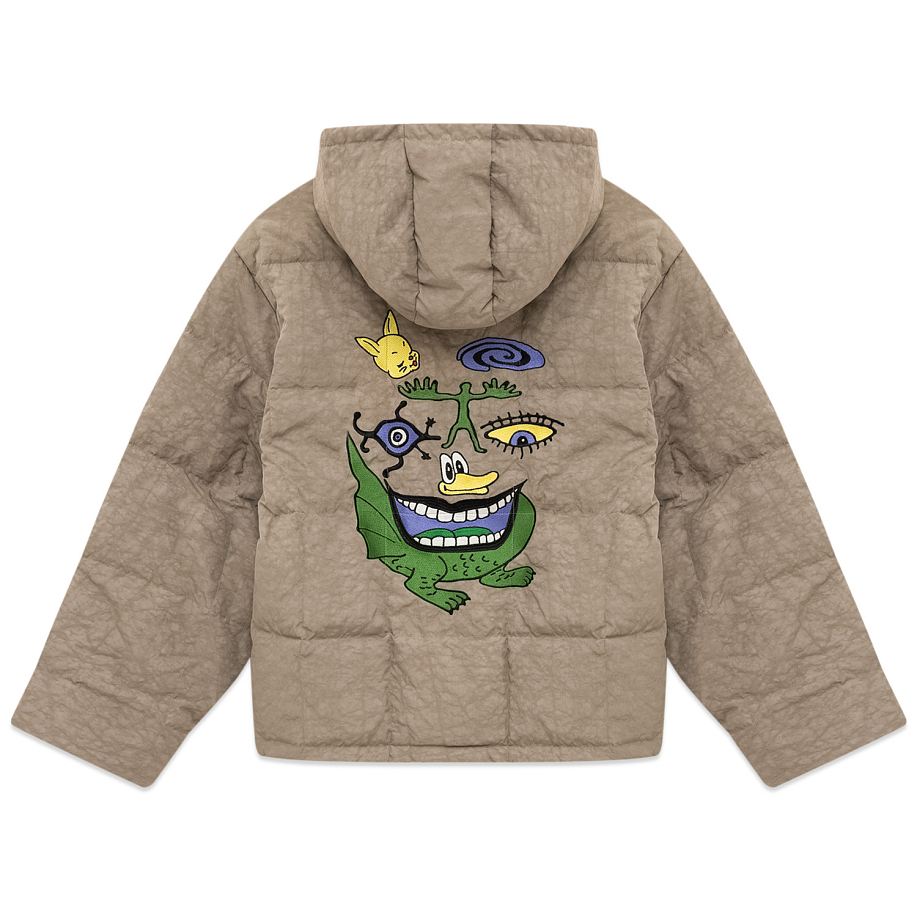 Пуховик BRAIN DEAD DIMENSION PUFFER JACKET в интернет магазине Peakwww.peakstore.ru - 8 фото