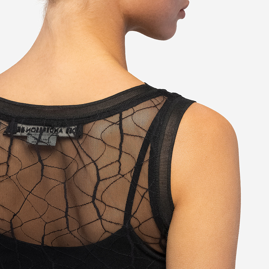 Майка ANDERSSON BELL HEART FUR MESH TOP в интернет магазине Peakwww.peakstore.ru - 7 фото