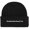 Шапка STOCKHOLM (SURFBOARD) CLUB Beanie BLACK
