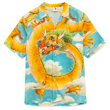 Рубашка ENDLESS JOY Enter THE Dragon Short Sleeve Shirt FW25 