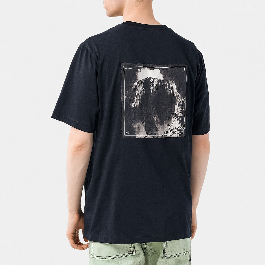Футболка OAMC PEAK T-SHIRT BLACK - 3 фото Футболка OAMC PEAK T-SHIRT в интернет магазине Peakwww.peakstore.ru - 3 фото