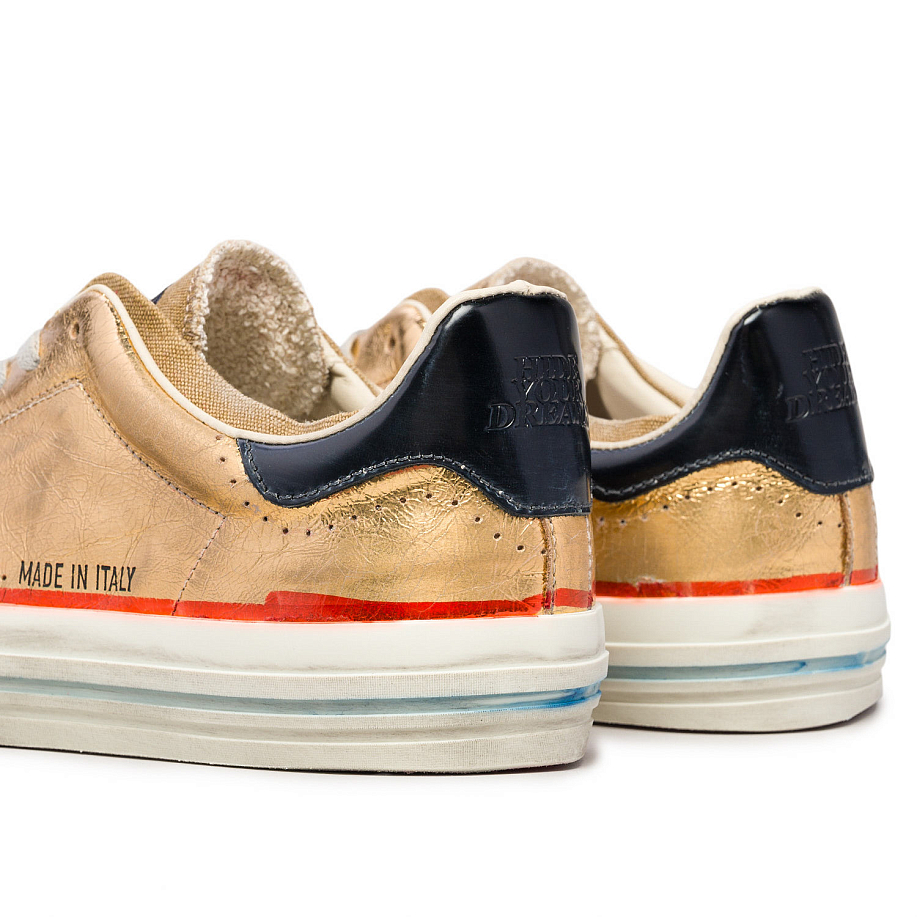 Низкие кеды HIDNANDER STARLESS LOW METAL GOLD - 9 фото Низкие кеды HIDNANDER STARLESS LOW METAL GOLD в интернет магазине Peakwww.peakstore.ru - 9 фото