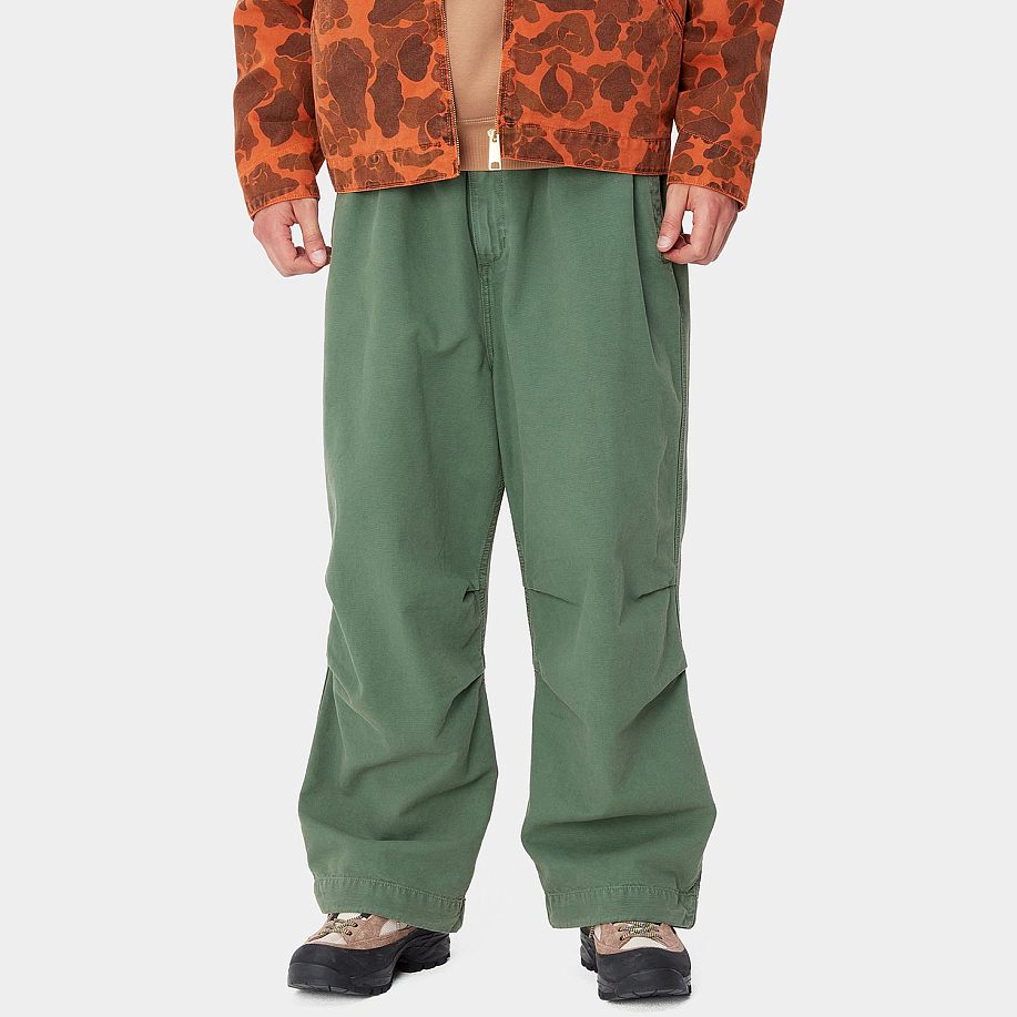Брюки CARHARTT WIP JUDD PANT DUCK GREEN (STONE DYED) - 2 фото Брюки CARHARTT WIP JUDD PANT в интернет магазине Peakwww.peakstore.ru - 2 фото