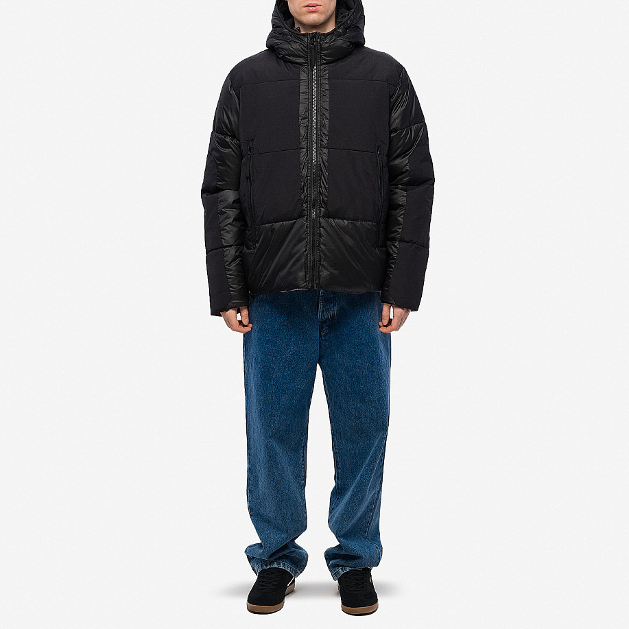 Пуховик POP TRADING COMPANY PUFFER JACKET BLACK - 4 фото Пуховик POP TRADING COMPANY PUFFER JACKET в интернет магазине Peakwww.peakstore.ru - 4 фото