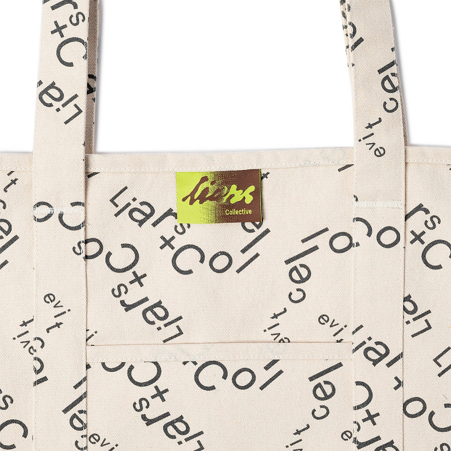 Сумка-тоут LIARS COLLECTIVE BAG PATTERN - 5 фото Сумка-тоут LIARS COLLECTIVE BAG PATTERN в интернет магазине Peakwww.peakstore.ru - 5 фото