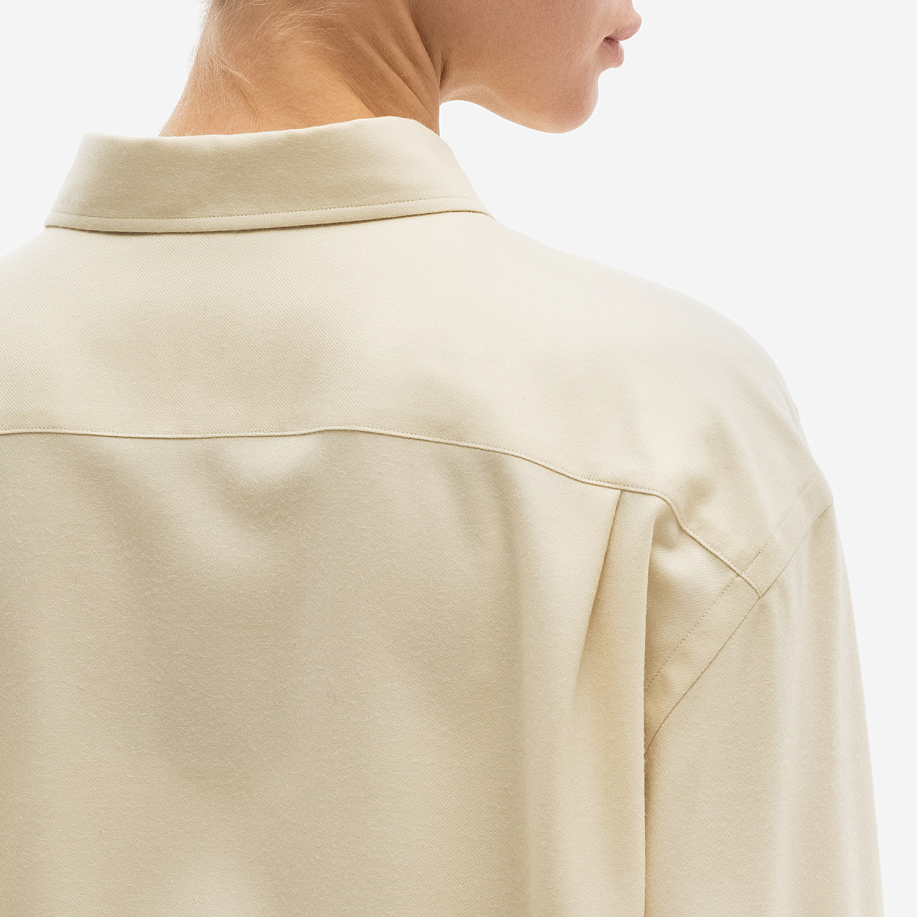 Рубашка AURALEE SUPER LIGHT WOOL SHIRT в интернет магазине Peakwww.peakstore.ru - 7 фото