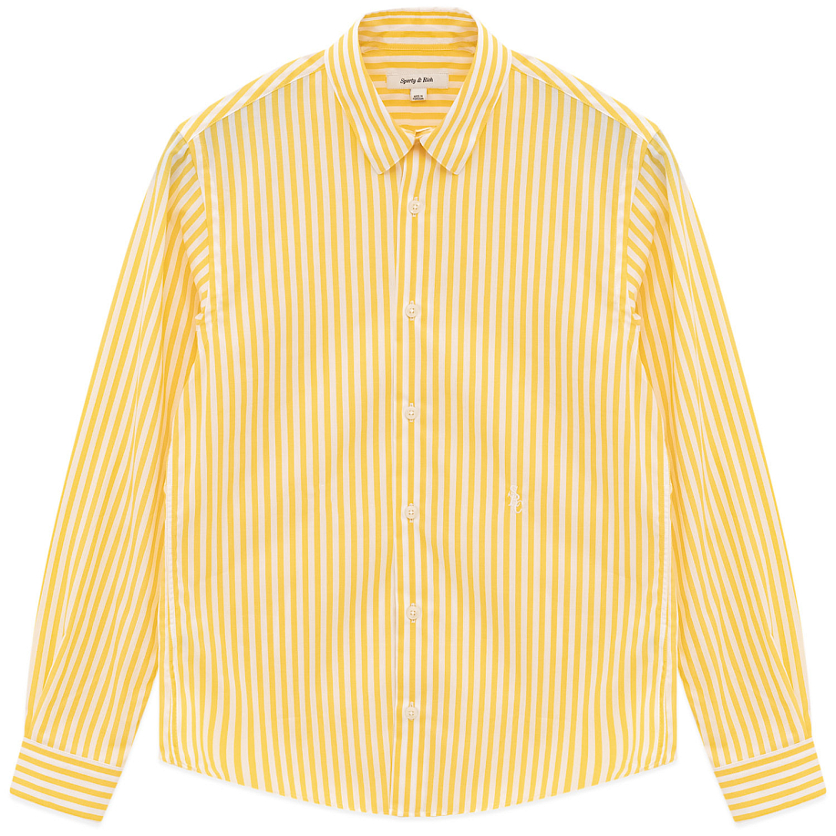 Рубашка SPORTY & RICH SRC EMBROIDERED CLASSIC SHIRT в интернет магазине Peakwww.peakstore.ru - 3 фото