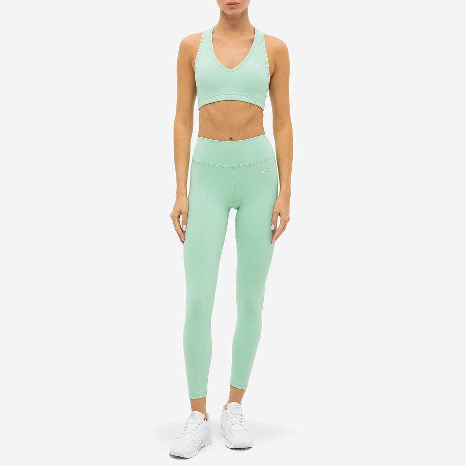 Топ SPORTY & RICH RUNNER SCRIPT SPORTS BRA в интернет магазине Peakwww.peakstore.ru - 17 фото