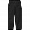 Брюки CARHARTT WIP COUNCIL PANT BLACK (RINSED)