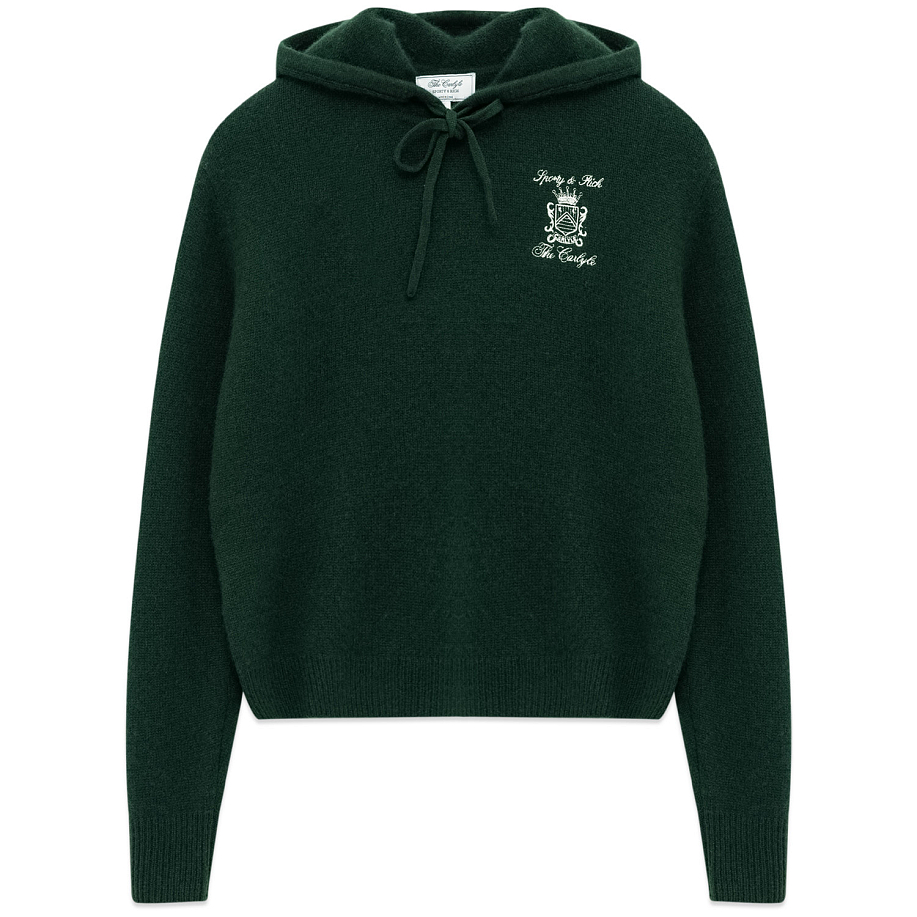 Толстовка SPORTY & RICH CARLYLE CREST CASHMERE HOODIE - 18 фото Толстовка SPORTY & RICH CARLYLE CREST CASHMERE HOODIE в интернет магазине Peakwww.peakstore.ru - 18 фото