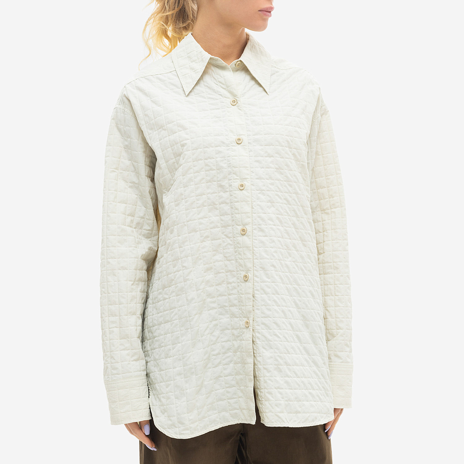 Рубашка LOW CLASSIC GRID WRINKLE SHIRT в интернет магазине Peakwww.peakstore.ru - 2 фото