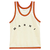 Сумка-тоут MARNI TANK-TOP SHAPED SHOPPING BAG SILK WHITE