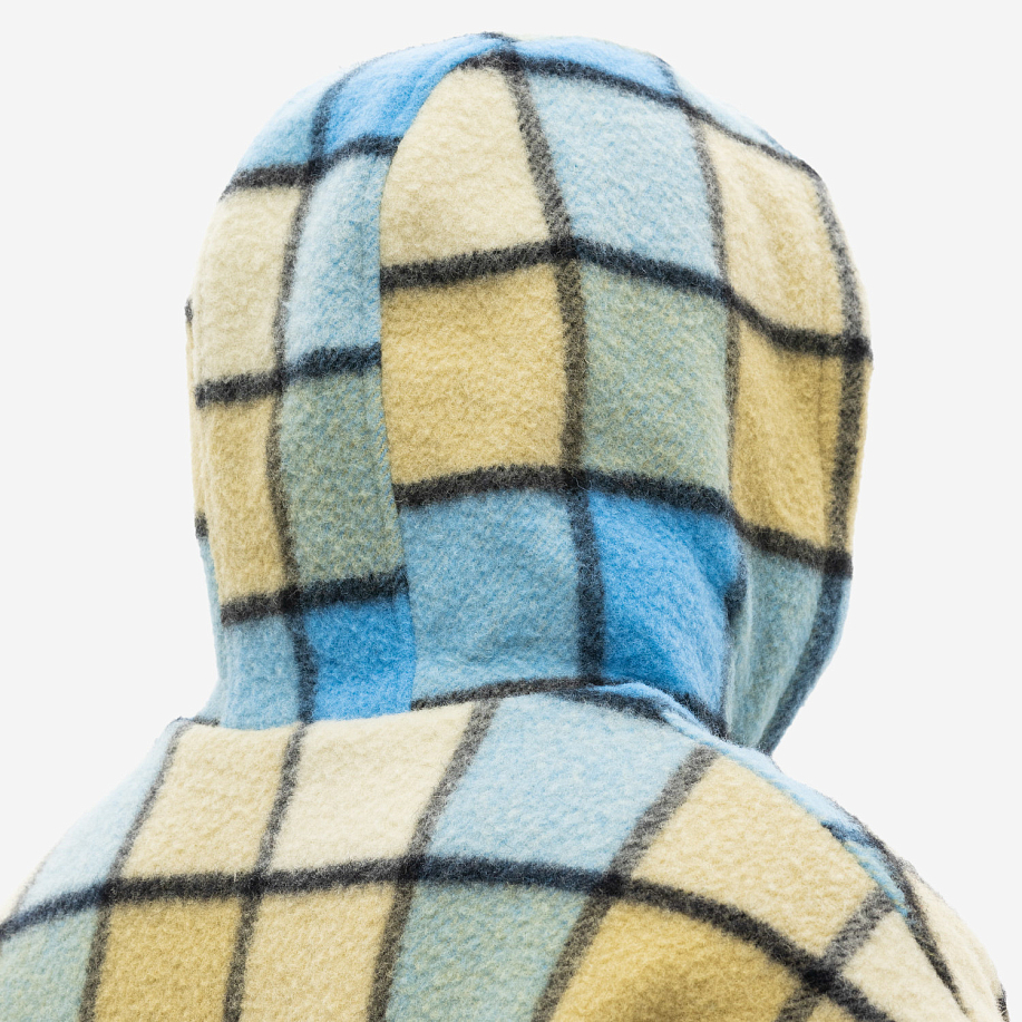 Куртка городская SOUTH2 WEST8 ZIPPED WORK HOODY - WOOL BRUSHED PLAID TWILL в интернет магазине Peakwww.peakstore.ru - 6 фото