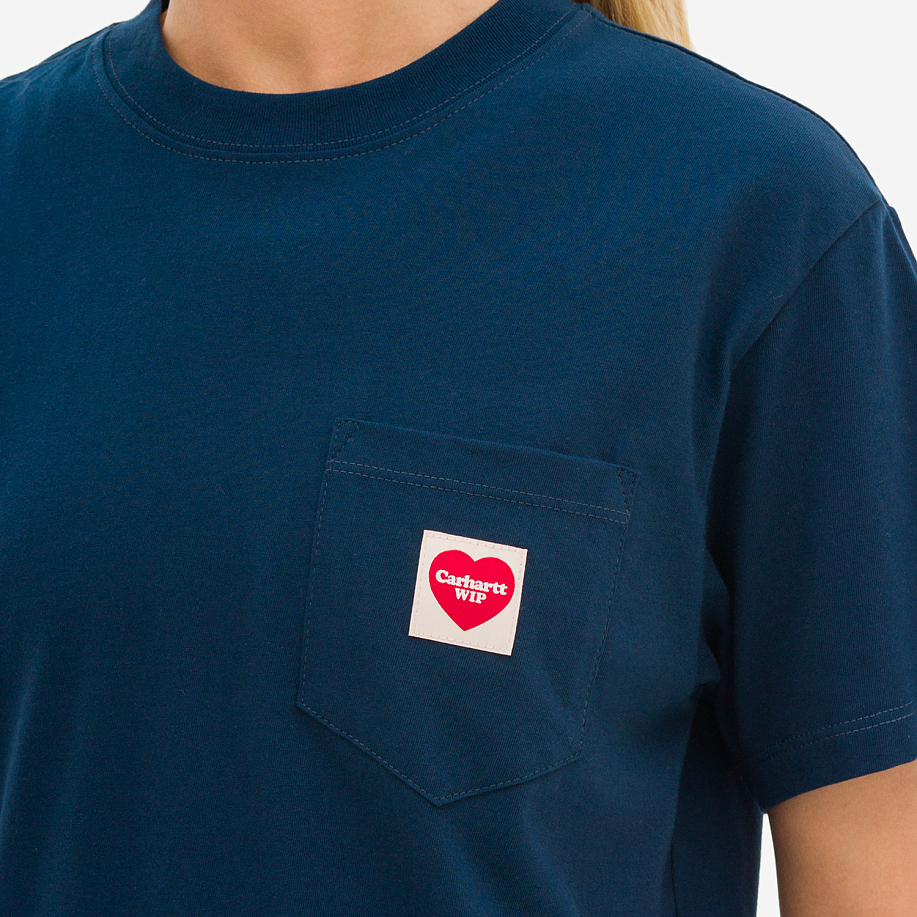 Футболка CARHARTT WIP W S/S POCKET HEART T-SHIRT - 10 фото Футболка CARHARTT WIP W S/S POCKET HEART T-SHIRT в интернет магазине Peakwww.peakstore.ru - 10 фото