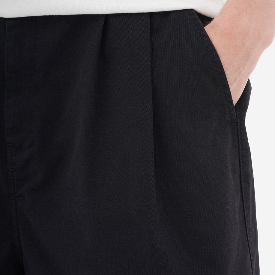 Шорты CARHARTT WIP MARV SHORT стильные в Peak StoreBLACK (STONE WASHED) - 5 фото Шорты CARHARTT WIP MARV SHORT в интернет магазине Peakwww.peakstore.ru - 5 фото