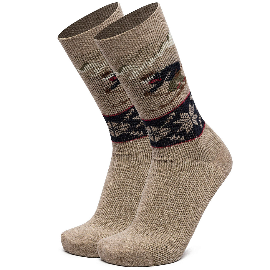 Носки ANONYMOUS ISM WOOL SKI JQ CREW BEIGE - 1 фото Носки ANONYMOUS ISM WOOL SKI JQ CREW в интернет магазине Peakwww.peakstore.ru - 1 фото