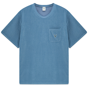 Футболка South2 West8 S/S Round Pocket TEE - Pile SS25 