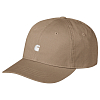Кепка CARHARTT WIP MADISON LOGO CAP LEATHER / WHITE
