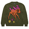 Свитер HOWLIN ACID DEER WITH FLOWERS IN THE FOREST