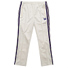 Спортивные брюки NEEDLES NARROW TRACK PANT - SMOOTH ICE WHITE