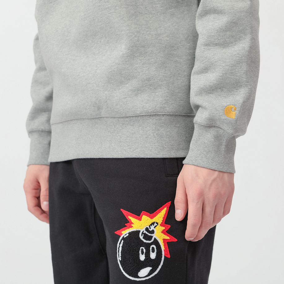 Толстовка CARHARTT WIP CHASE SWEATSHIRT - 6 фото Толстовка CARHARTT WIP CHASE SWEATSHIRT в интернет магазине Peakwww.peakstore.ru - 6 фото