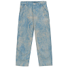 Брюки THISISNEVERTHAT BLEACHED DOUBLE KNEE PANT BLUE