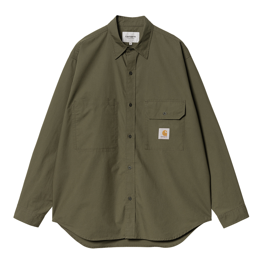 Рубашка CARHARTT WIP L/S IRWIN SHIRT в интернет магазине Peakwww.peakstore.ru - 18 фото