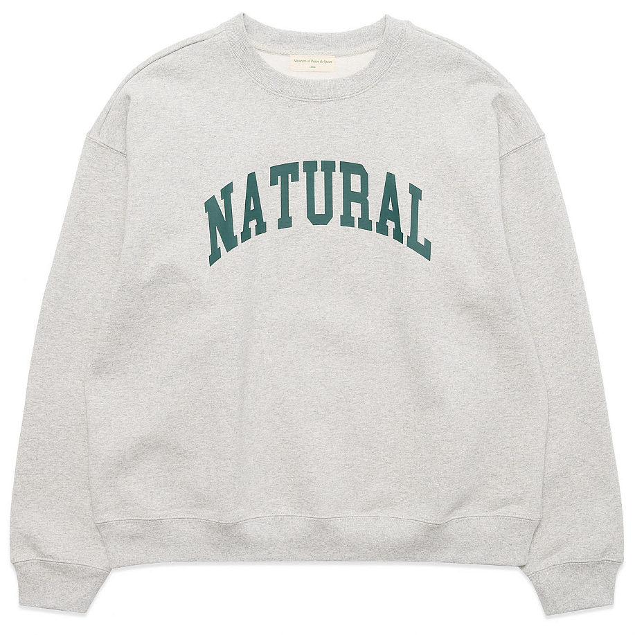 Толстовка MUSEUM OF PEACE AND QUIET NATURAL CREWNECK в интернет магазине Peakwww.peakstore.ru - 1 фото