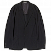 Пиджак AURALEE HARD TWIST WOOL VIYELLA JACKET BLACK