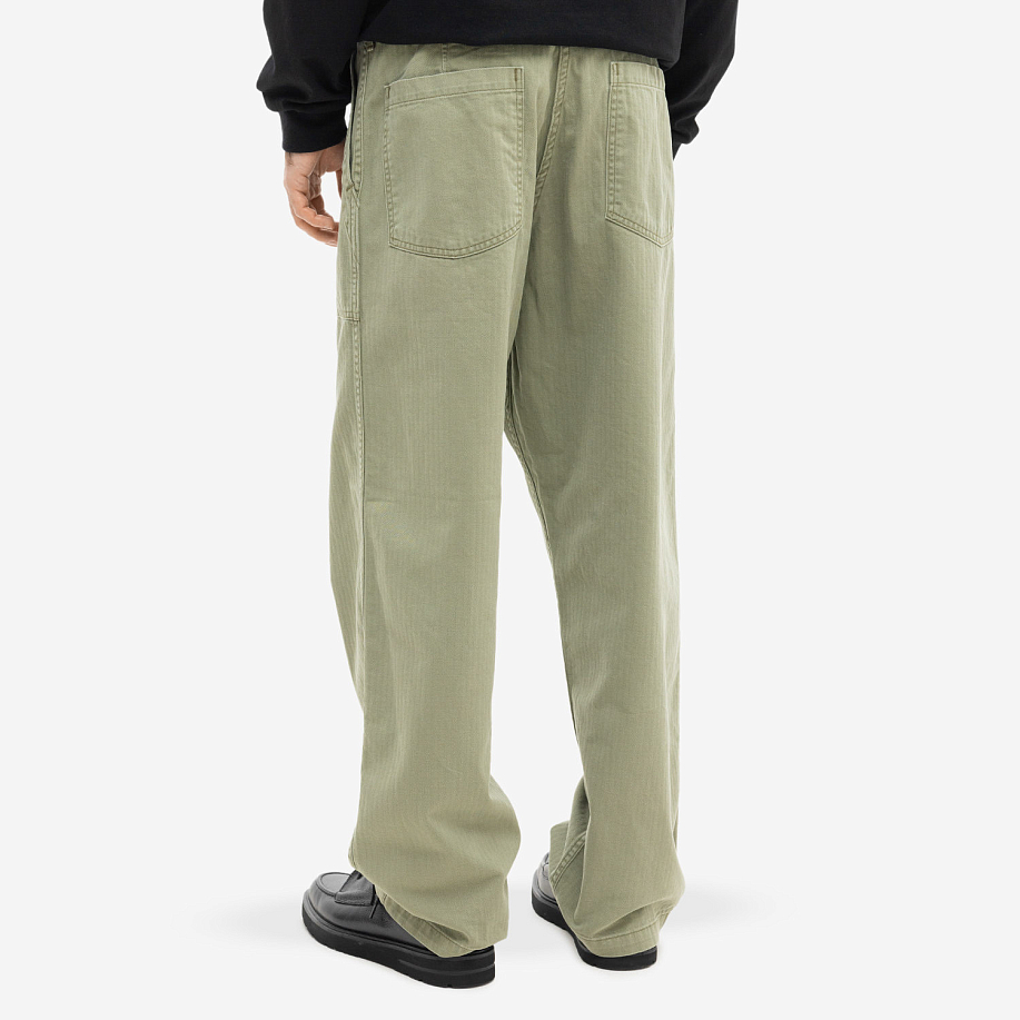 Брюки ORSLOW HERRINGBONE SUMMER FATIGUE PANTS в интернет магазине Peakwww.peakstore.ru - 3 фото