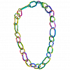 Цепочка COLLINA STRADA CRUSHED CHAIN NECKLACE Full Spectrum