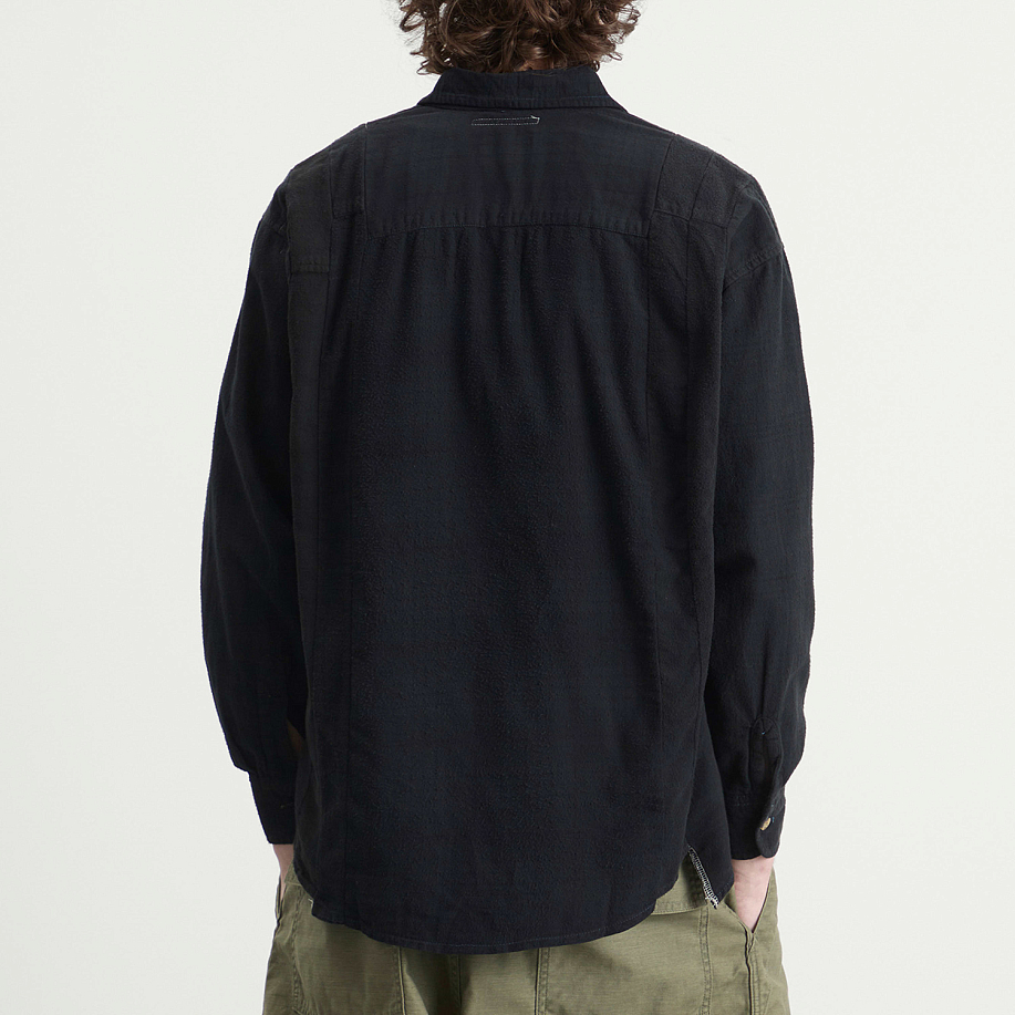 Рубашка NEEDLES REBUILD  FLANNEL SHIRT 7 CUTS WIDE SHIRT в интернет-магазине Peak Conceptwww.peakstore.ru - 4 фото