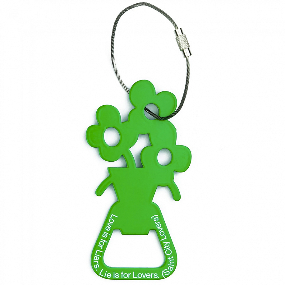БРЕЛОК LIARS COLLECTIVE KEY TAG FLOWERS в интернет магазине Peakwww.peakstore.ru - 2 фото