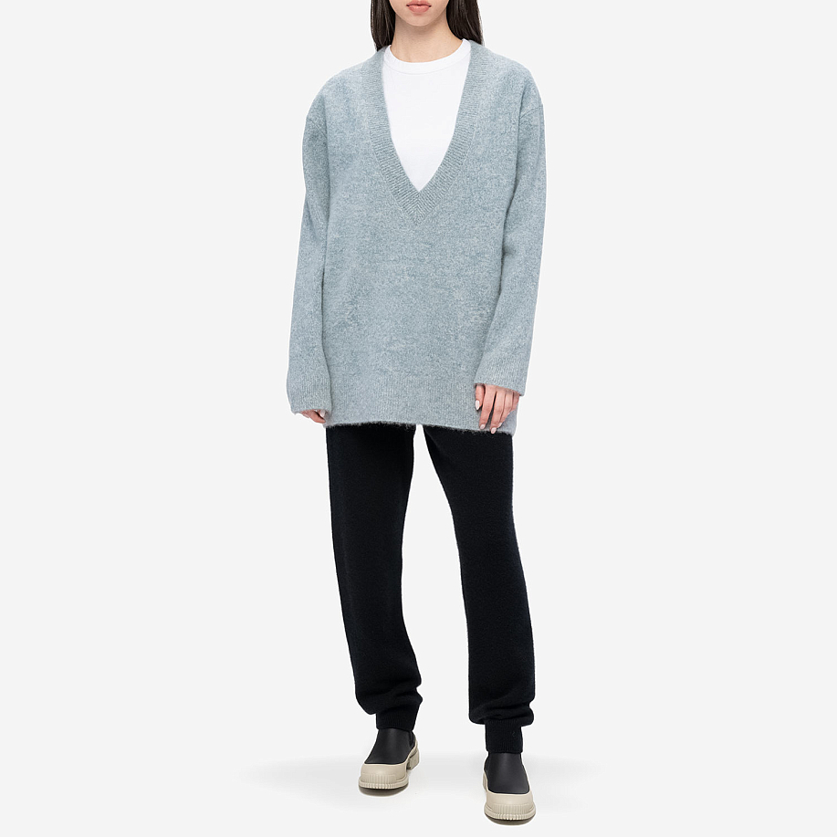 Джемпер AURALEE MILLED YAK CASHMERE KNIT P/O в интернет магазине Peakwww.peakstore.ru - 6 фото