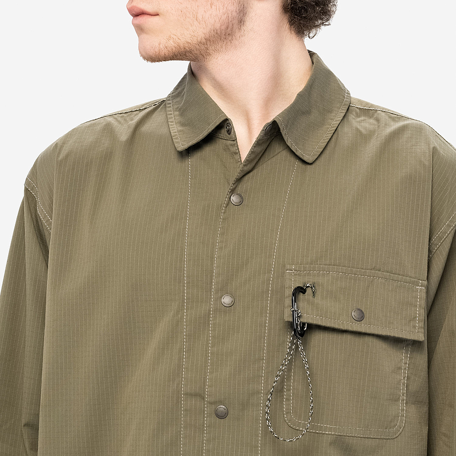 Куртка-рубашка AND WANDER DRY RIP SHIRT JACKET в интернет-магазине Peak Conceptwww.peakstore.ru - 5 фото