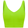 Топ DISTRICT VISION CROPPED RECYCLED LIGHT SUPPORT BRA LIME