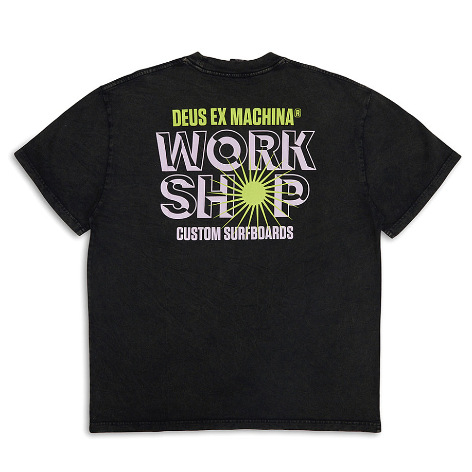 Футболка DEUS EX MACHINA SURF SHOP TEE в интернет магазине Peakwww.peakstore.ru - 2 фото