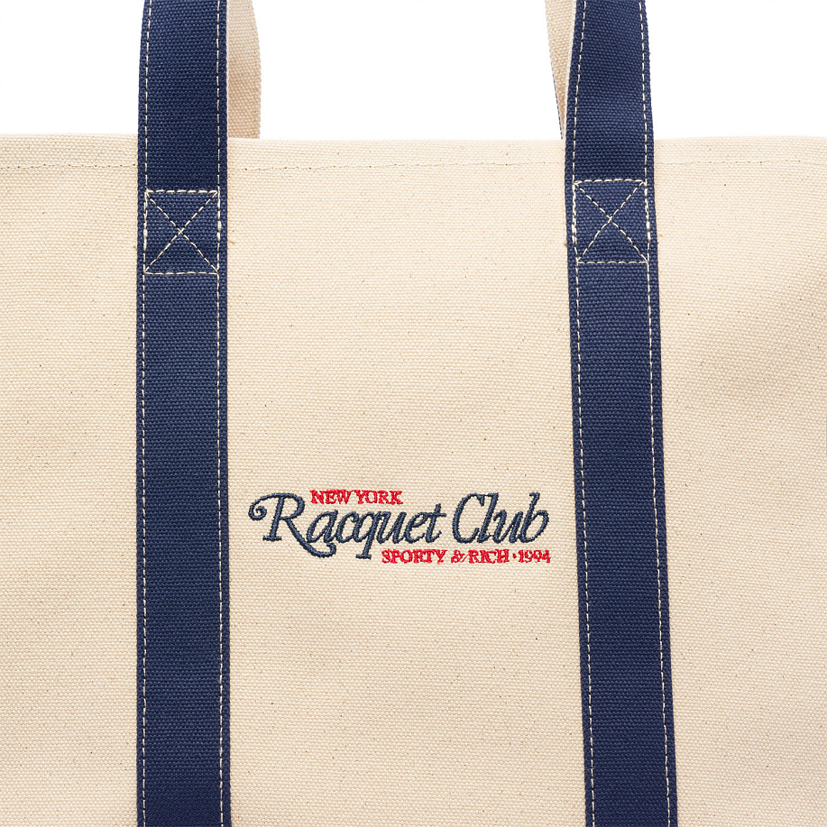 Сумка-тоут SPORTY & RICH 94 RACQUET CLUB TWO TONE TOTE BAG - 5 фото Сумка-тоут SPORTY & RICH 94 RACQUET CLUB TWO TONE TOTE BAG в интернет магазине Peakwww.peakstore.ru - 5 фото