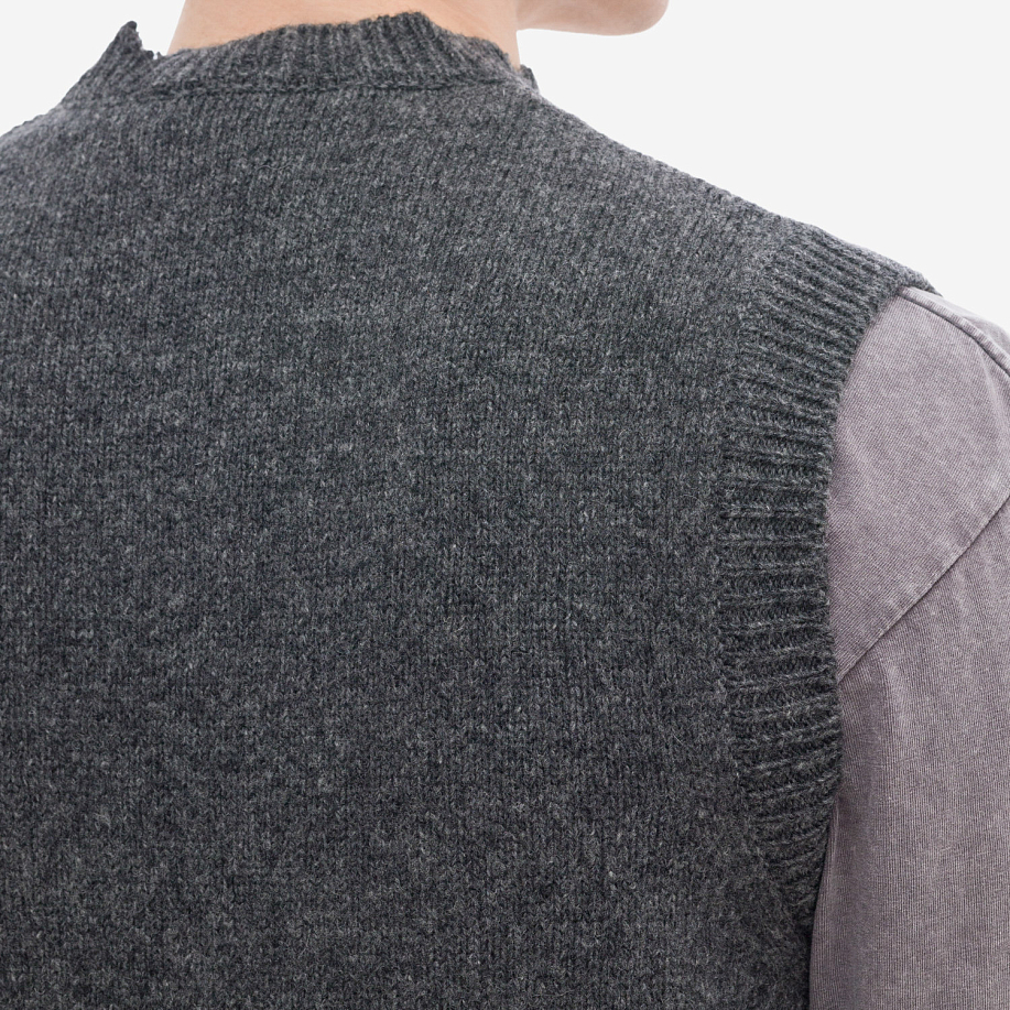Жилет MARNI PATCH-DETAIL VIRGIN WOOL VEST - 8 фото Жилет MARNI PATCH-DETAIL VIRGIN WOOL VEST в интернет магазине Peakwww.peakstore.ru - 8 фото