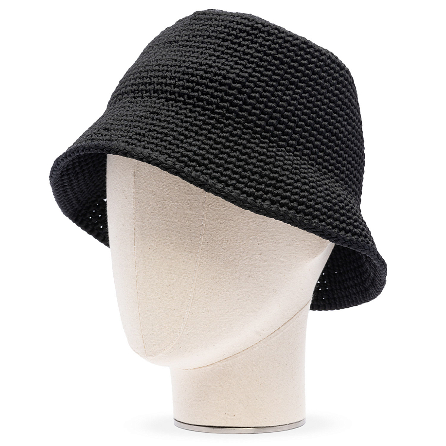 Панама KIJIMA TAKAYUKI POLY HAND KNIT BUCKET HAT в интернет-магазине Peak Conceptwww.peakstore.ru - 2 фото