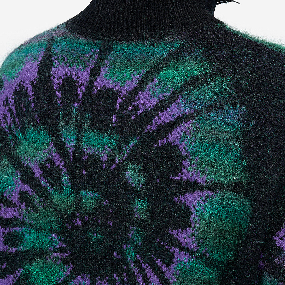 Свитер KIDILL TIE DYE JACQUARD KNIT в интернет магазине Peakwww.peakstore.ru - 6 фото