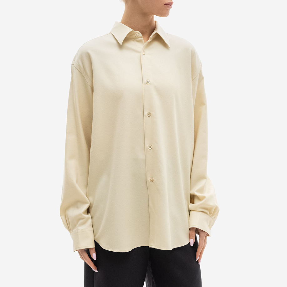 Рубашка AURALEE SUPER LIGHT WOOL SHIRT в интернет магазине Peakwww.peakstore.ru - 2 фото