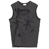 Майка COLLINA STRADA NASH TANK FLOWER BURST BLACK