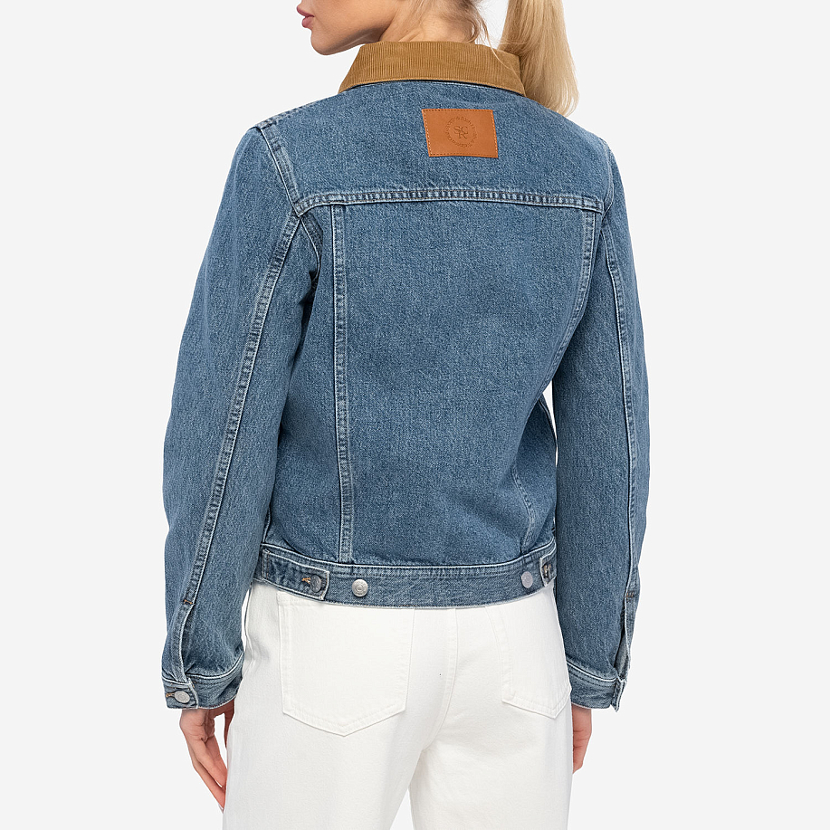 Джинсовая куртка SPORTY & RICH SPORTY DENIM JACKET в интернет магазине Peakwww.peakstore.ru - 11 фото