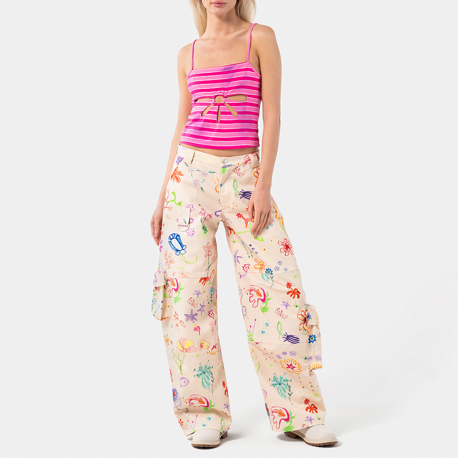 Топ COLLINA STRADA FLOWER CAMI в интернет магазине Peakwww.peakstore.ru - 6 фото